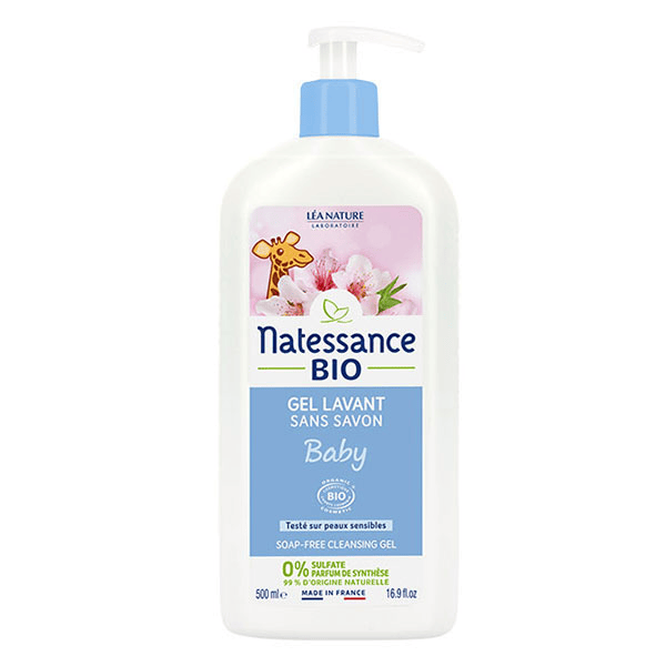 Baby Gel Lavant Sans Savon Bio 500ml