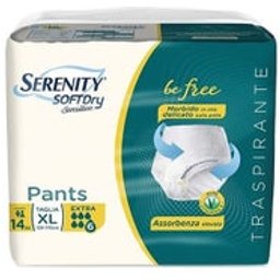 Pants Soft Dry Sensitive Couche Extra TXL 14uts