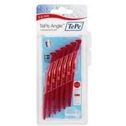 TePe™ brosse interdentaire coudée 0,5mm rouge
