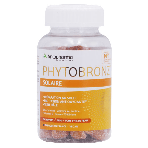 Phytobronz Préparateur Solaire Gummies 60 gummies