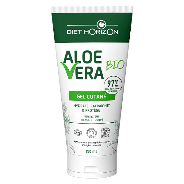 Gel Aloe Vera 97% Visage et Corps Bio 150ml