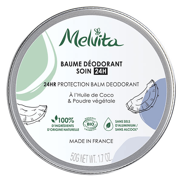 Hygiène Baume Déodorant Soin Éfficacité 24h Bio 50g