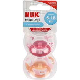 Nukete chupete chupete silicona T-2 2uds 2uds