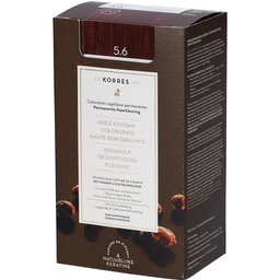 Huile d'argan Coloration Permanente Châtain Clair Magenta 5.6