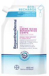 Derma Crème Riche Réparatrice Corps Peaux Très Sèches et Sensibles Éco-Recharge 400 ml - Sachet 400 ml