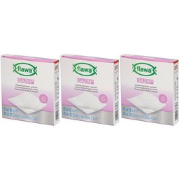 Flawa® Gazin® Compresses de gaze pliées 5 x 5 cm