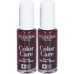 Color Care Tea Tree Vernis à ongles No 437 Rouge Noir