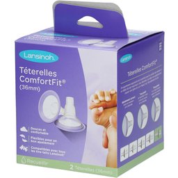 Lansinoh® Téterelles ComfortFit® 36 mm