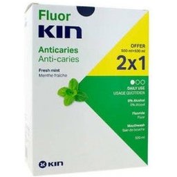 FluorDaily Mint Rinse 500ml Pack 2x1