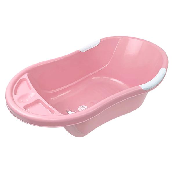 Hygiène Baignoire avec Bouchon de Vidange +0m Rose