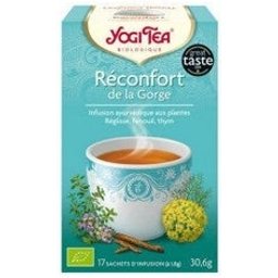 Infusion Ayurvédique Réconfort de la Gorge Bio 17 sachets de 1,8g