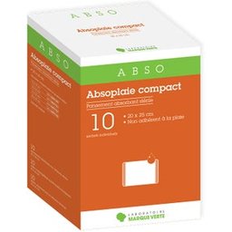 Absosorb Pansement Super Absorbent 20X25cm 10uts