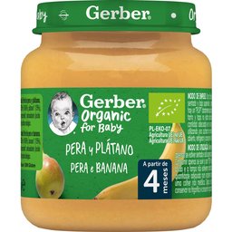 Organic Poire et Banane 125g