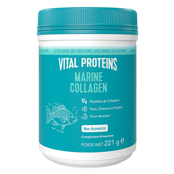 Marine Collagen Collagène Marin en Poudre 221g