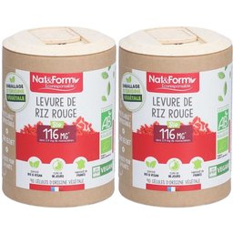 Nat&Form Levure de riz rouge Bio en gélules