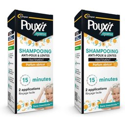 Shampooing Anti-Poux & Lentes Parfum Abricot