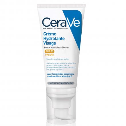 Crème Hydratante Visage SPF 50 52 ml