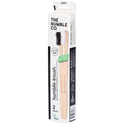 Humble co Humble Brush Adult - black, medium bristles
