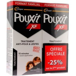 XF Lotion Anti-Poux Et Lentes 2x200ml