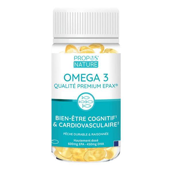 -Omega3 - Qulaité EPAX - 60 capsules