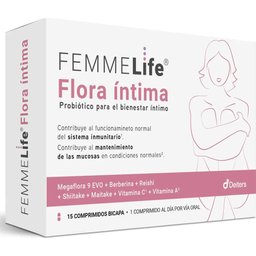 FemmeLife Flora Íntima Probiótico 15comp