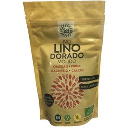 Lin naturel en poudre or 250 g