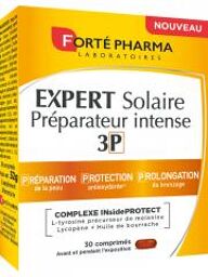 Forté Pharma Expert Solaire Préparateur Intense 3P 30 Comprimés - Boîte 30 comprimés