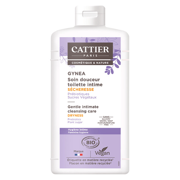 Gynéa Soin Douceur Toilette Intime Sécheresse Bio 200ml