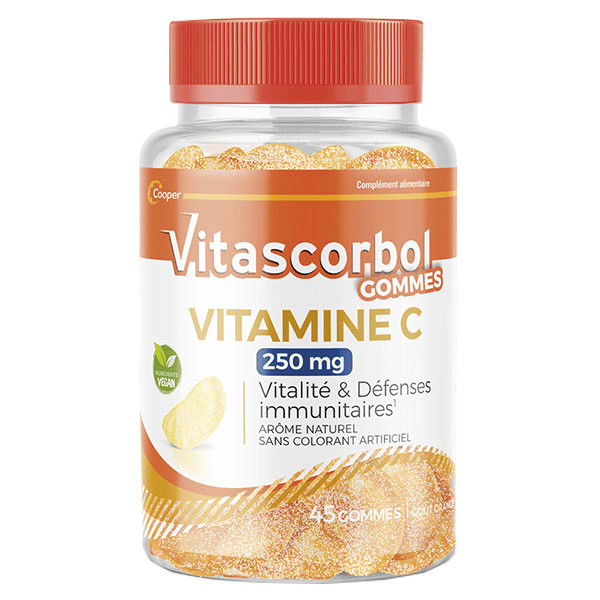 Gommes Vitamine C 250mg 45 gommes