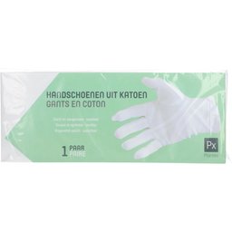 Gants en coton grand modèle