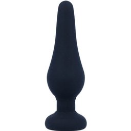 Intense Anal Plug Pipo S Silicone Noir 9.8cm 1 pièce
