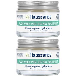 Natessance Crème Soyeuse Hydratante Aloe Vera