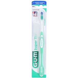Gum® SuperTip® Compact Brosse à dents Medium 463