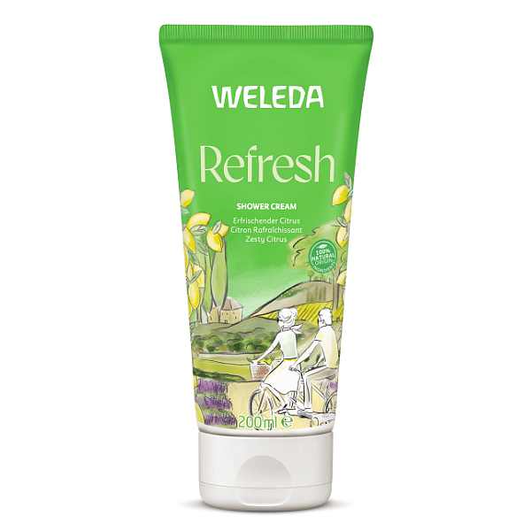 Refresh Crème de Douche Citron Rafraîchissant - Weleda