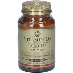 Solgar® Vitamin D-3 25 µg/1000 IU