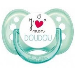 Luc et La Sucette Physiologique J'aime Mon Doudou 06 Mois
