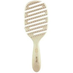 Brosse Squelette Fibre Naturelle Nylon Embouts Beige 1pièce