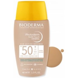 Photoderm Nude Touch Mineral SPF50+ Teinte Dorée 40ml