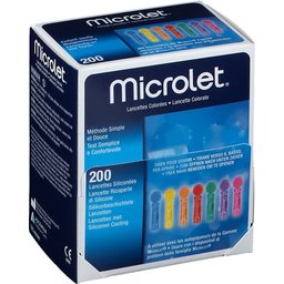 Microlet Lancetten Stérile Coloré
