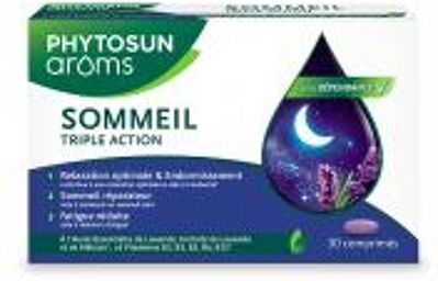 Sommeil Triple Action 30 Comprimés - Boîte 30 comprimés