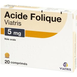 Acide Folique Viatris 5MG Comprimés