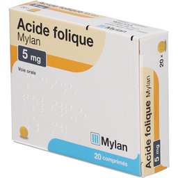 Acide Folique Viatris 5MG Comprimés