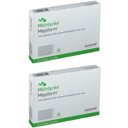 Mepiform® Pansement auto-adhésif siliconé Anti-Cicatrice 5 cm x 7,5 cm