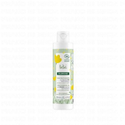 Bébé - Huile multi-usages au calendula Bio 200ml