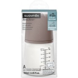 Biberon Anticolique Silic Adapt +0M Caramel 180ml 1ut