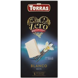 Zero Chocolate Blanco Vainilla del Indico 100g
