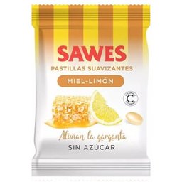 Comprimés balsamiques sans sucre Goût miel et citron avec vitamine C en sachet de 50g