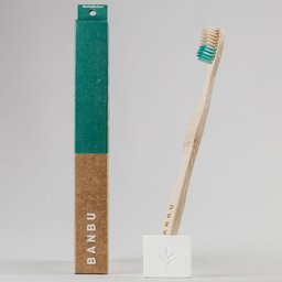 Brosse à Dents Adulte Vert Moyen 1ut