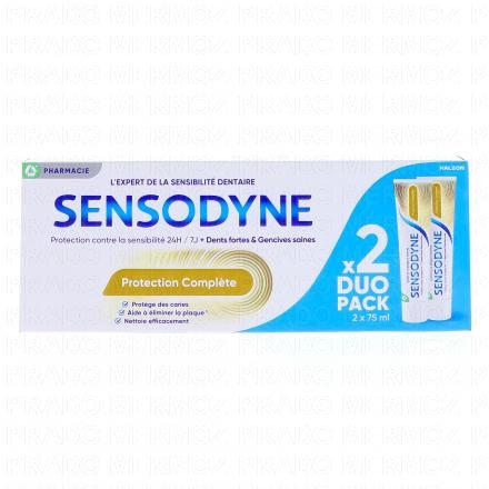 Lot de 2 dentifrices Protection Complète tube 75mlx 2