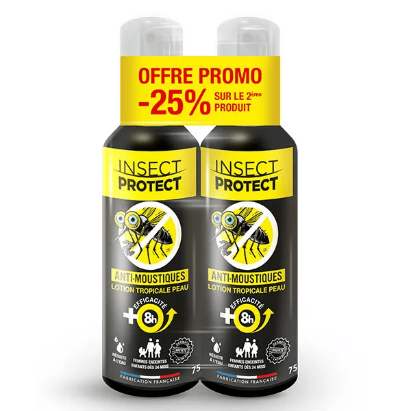 Lotion Tropicale Peau 75ml lot de 2